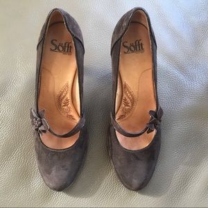 Sofft Suede Brown Shoes